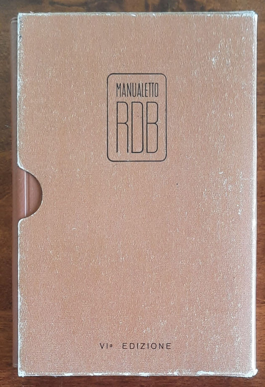 Manualetto Erredibi. Murature - solai - coperture capannoni prefabbricati - 1966