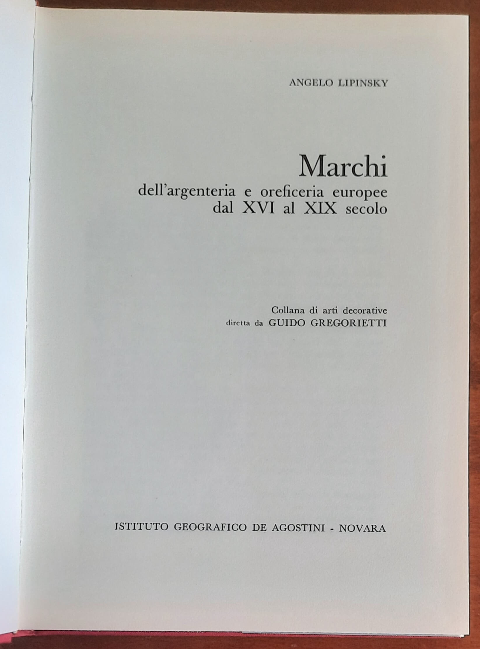 Marchi dell’argenteria e oreficeria europee dal XVI al XIX secolo