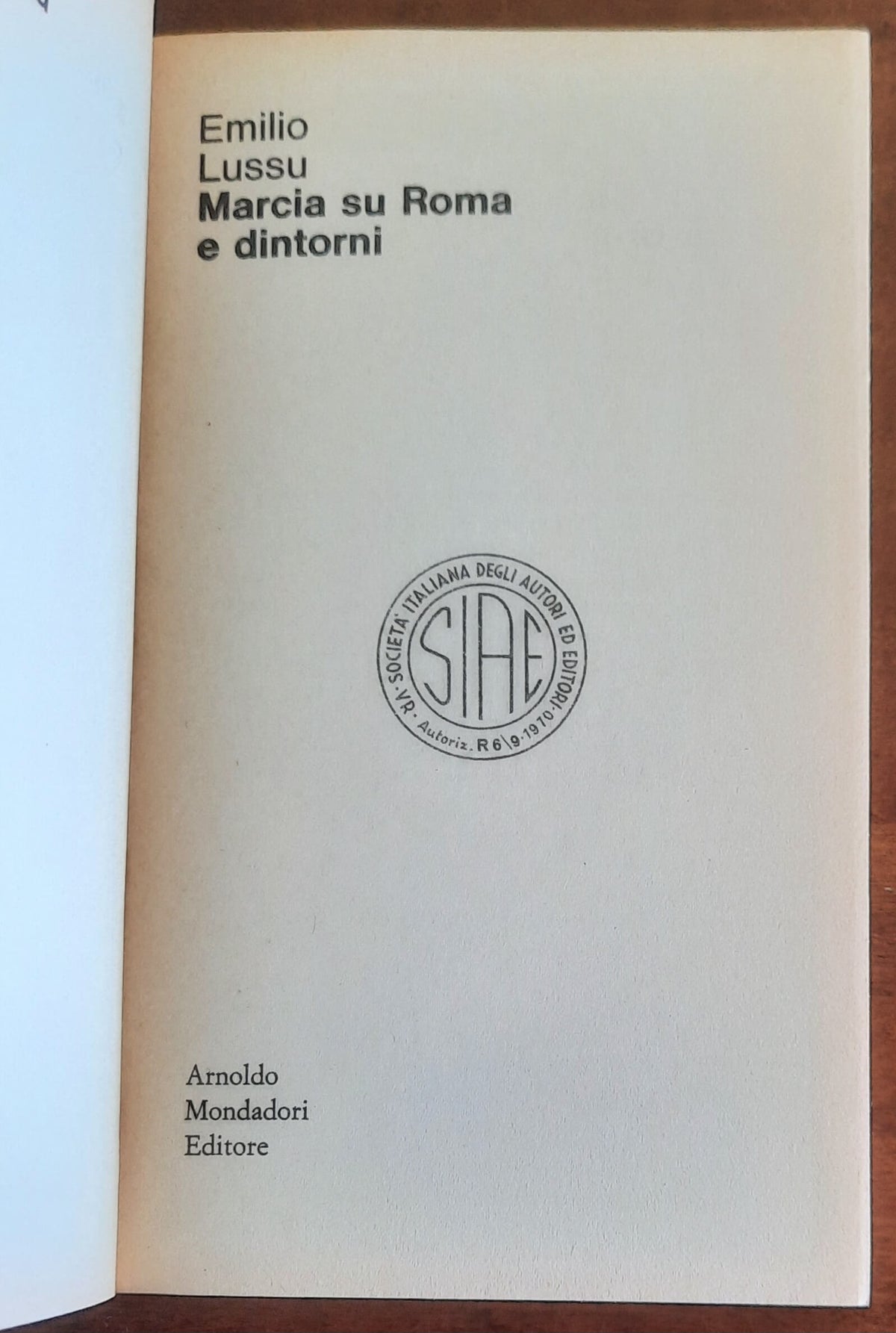 Marcia su Roma e dintorni - Mondadori Oscar