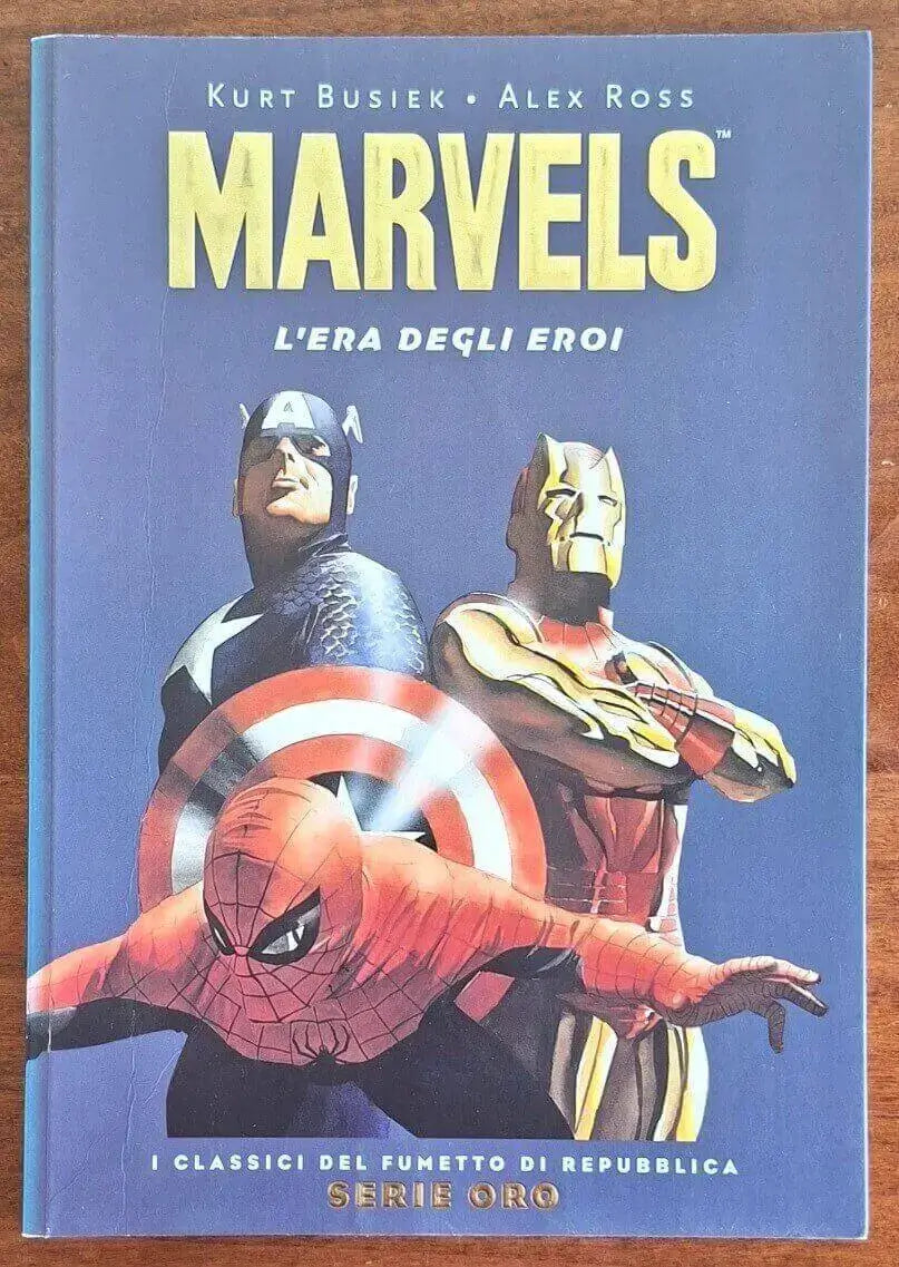 Marvels L'era degli Eroi - Panini Comics-Repubblica - Serie oro n. 19