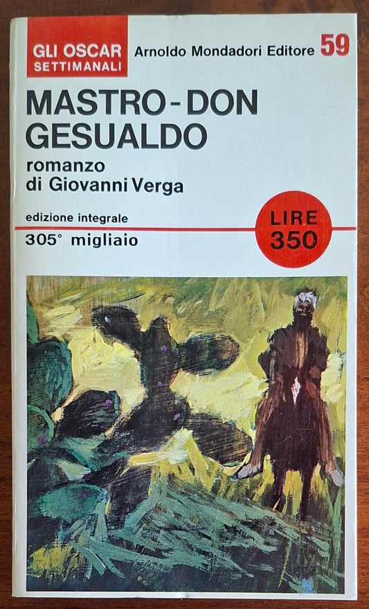 Mastro Don Gesualdo - Giovanni Verga - Mondadori Oscar