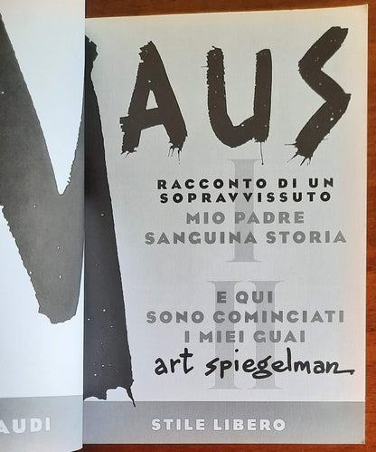 Maus. Racconto di un spravvissuto - di Art Spiegelman - Einaudi