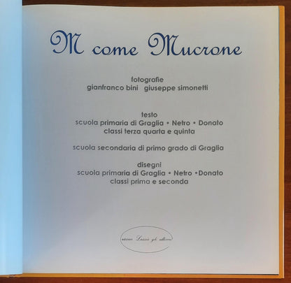 M come Mucrone - Edizioni Lassù Gli Ultimi - Gianfranco Bini e Giuseppe Simonetti