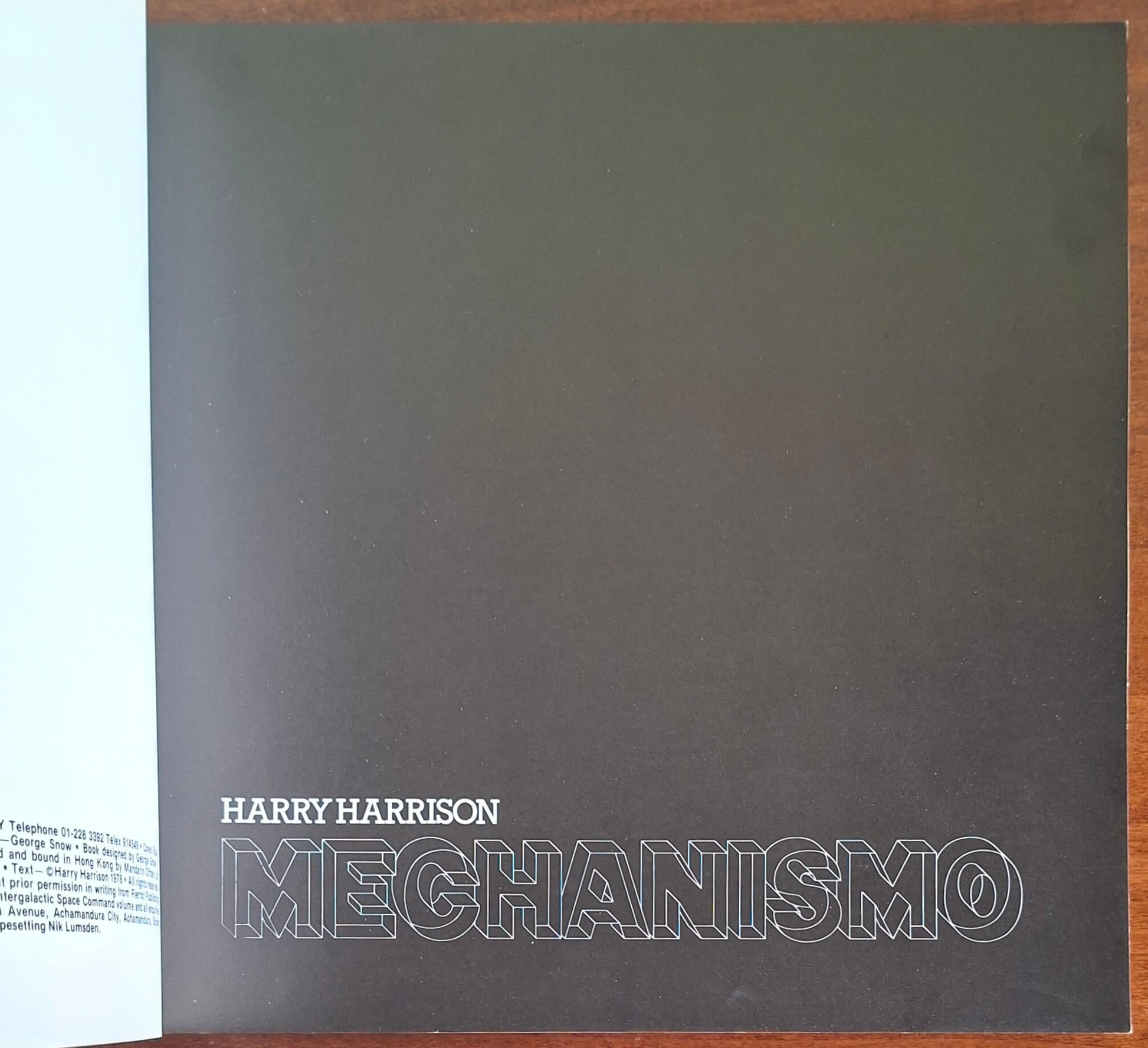 Mechanismo - Harry Harrison - Big O Publishing