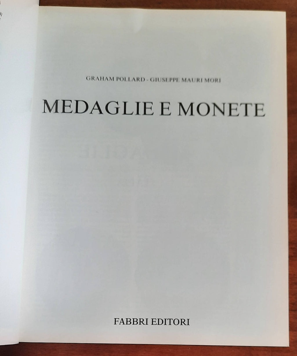 Medaglie e monete - Fabbri Editori - 1989