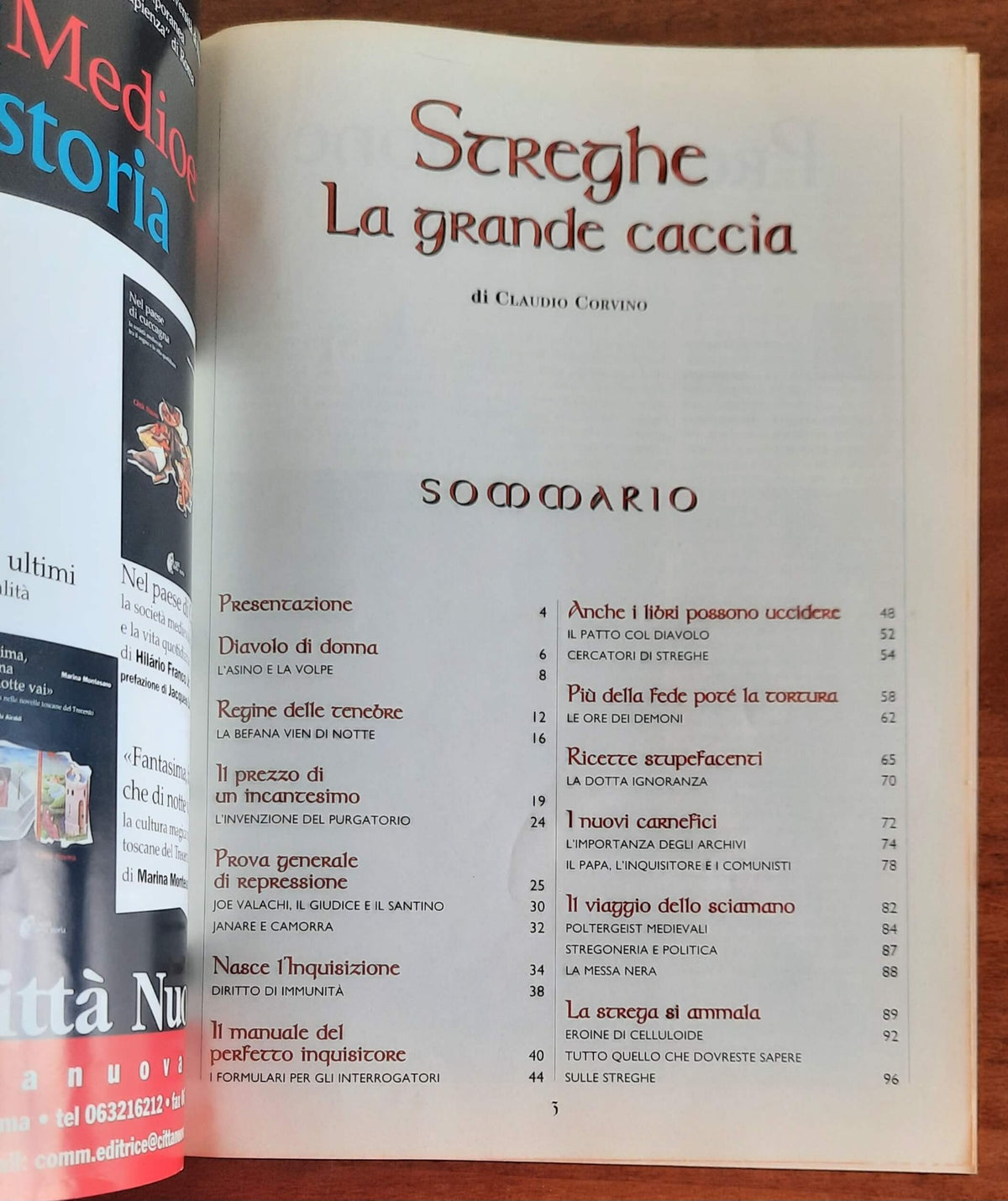 Medioevo Dossier Gen 2003 (La caccia alle streghe)