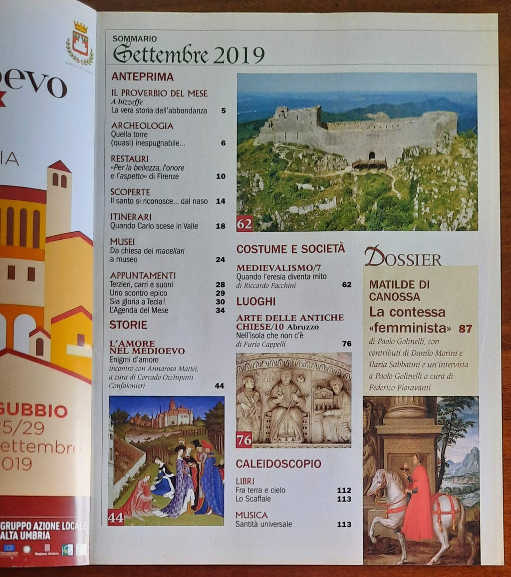 Medioevo n. 272 - Settembre 2019