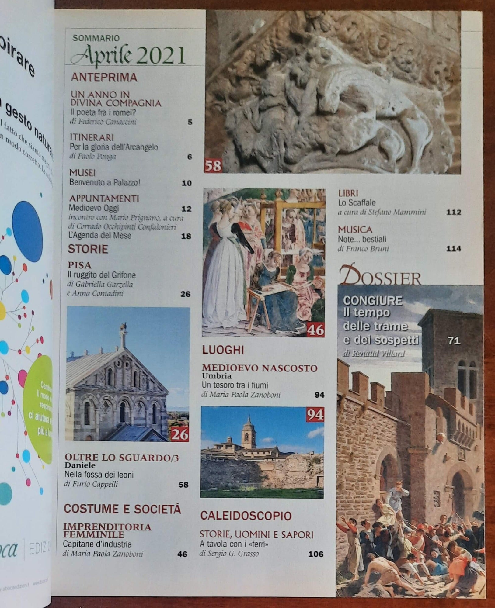 Medioevo n. 291 - Aprile 2021: Pisa il ruggito del Grifone
