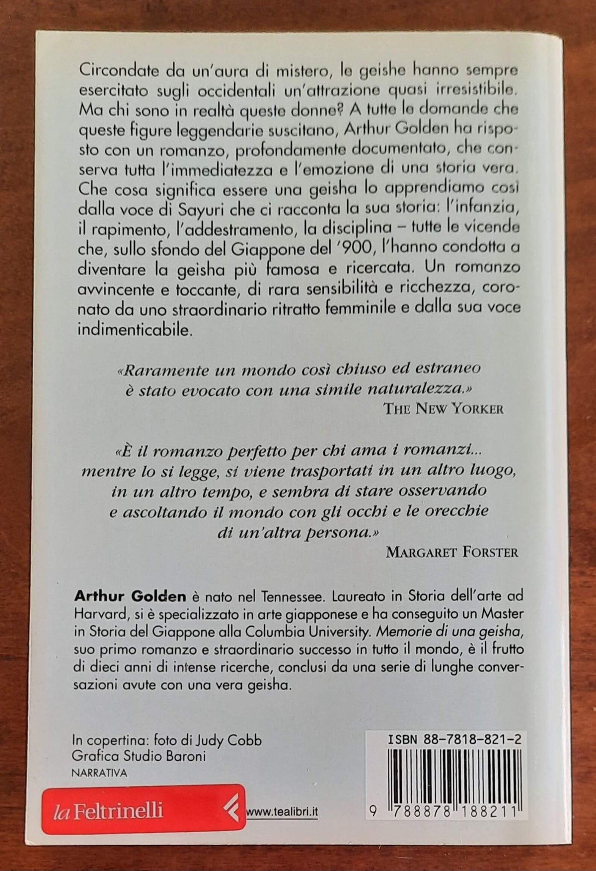 Memorie di una geisha - di Arthur Golden - Tea