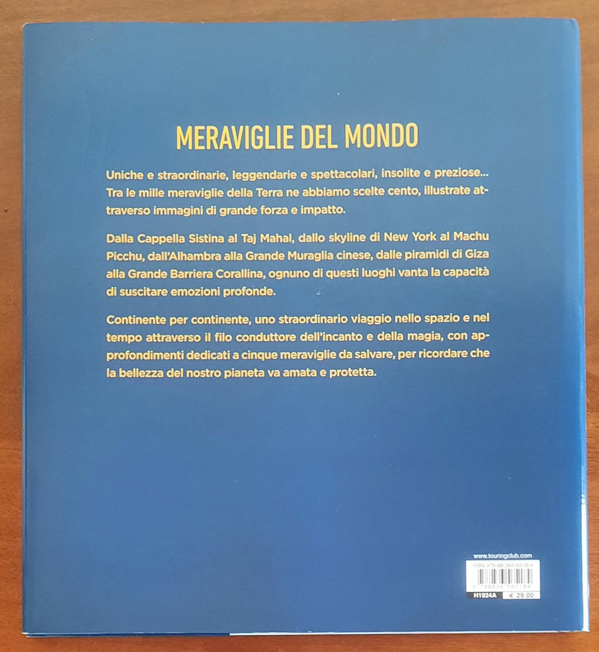 Meraviglie del mondo - Touring Club Italiano