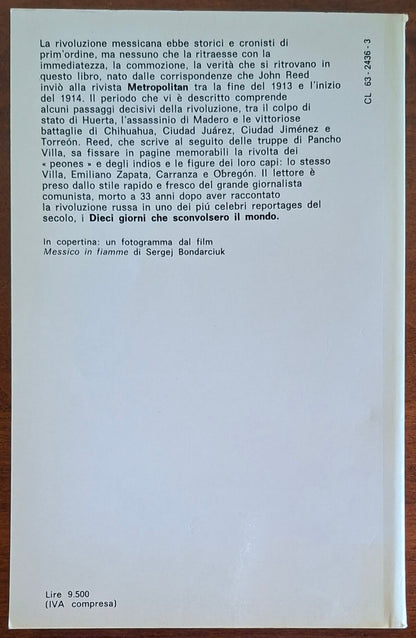 Messico insorto - John Reed - Editori Riuniti