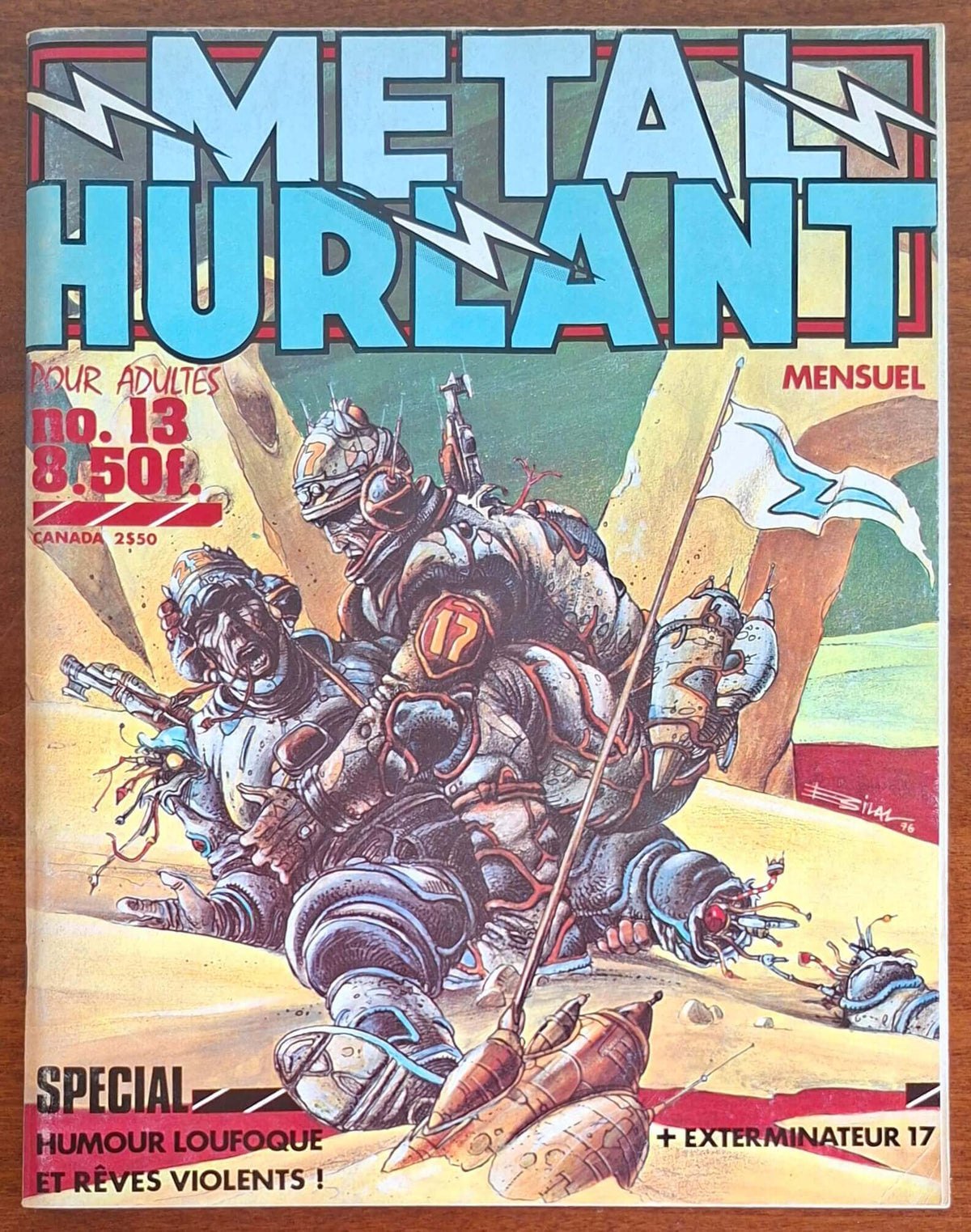 Metal Hurlant n. 13 - Gennaio 1977 - Les Humanoides Associes