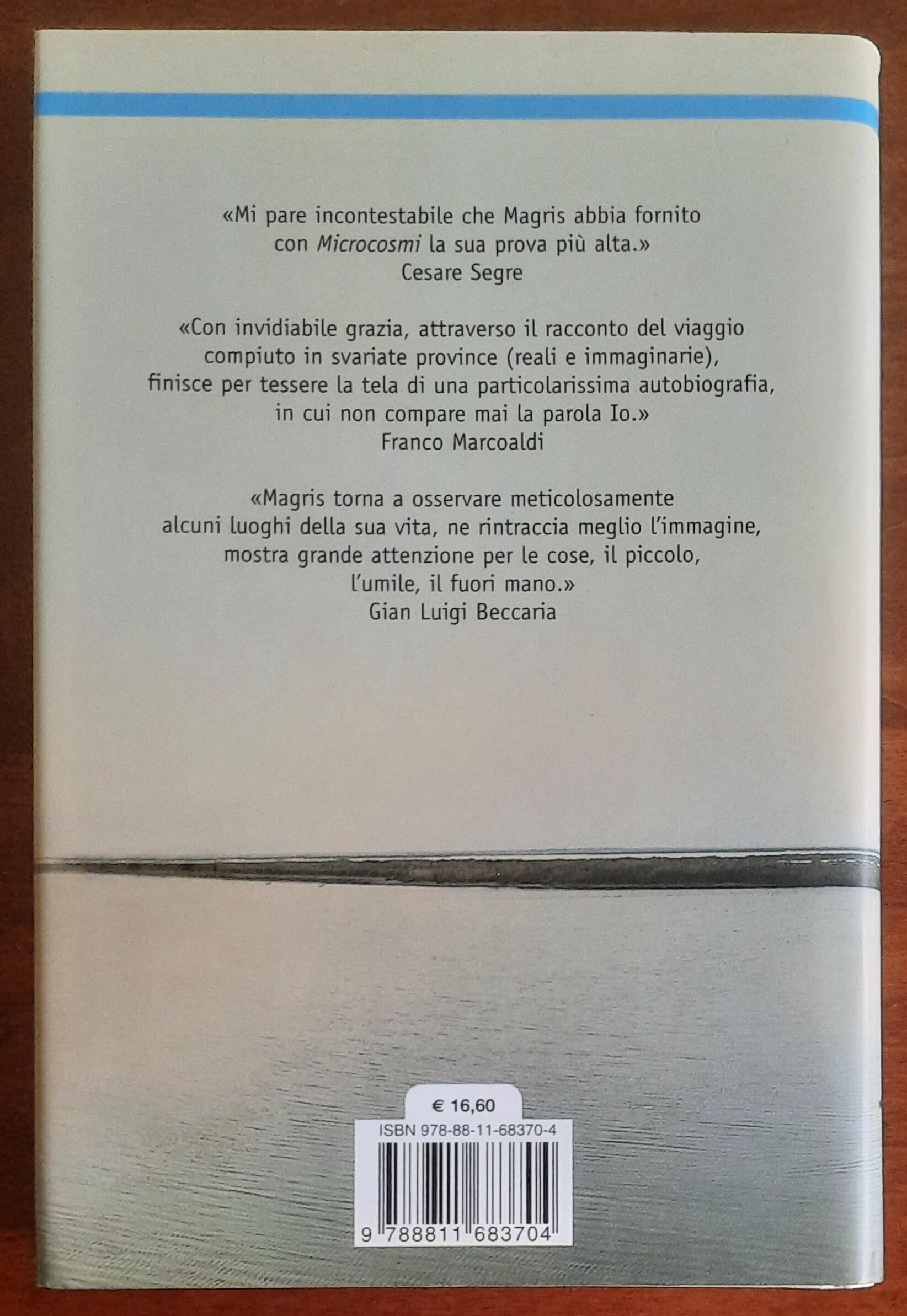 Microcosmi - di Claudio Magris - Garzanti