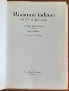 Miniature indiane dal XV al XIX secolo. Catalogo della Mostra