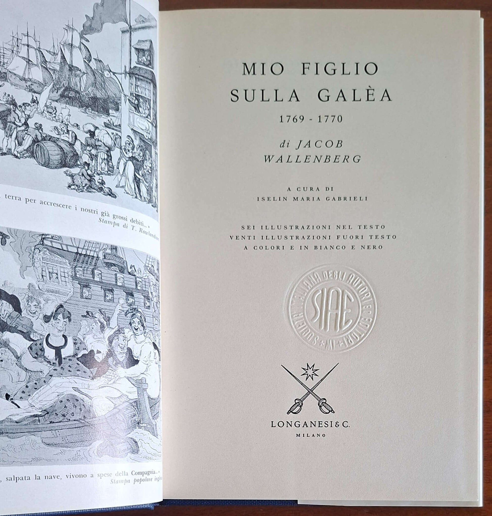 Mio figlio sulla galea - Jacob Wallenberg - Longanesi