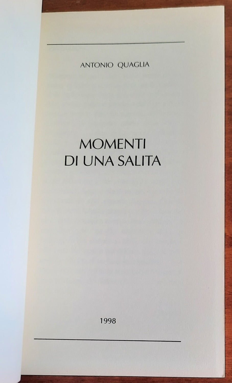 Momenti di una salita