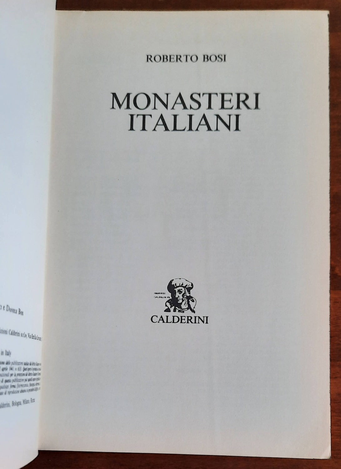 Monasteri italiani. Guida turistica - Calderini - Libreria Biellese
