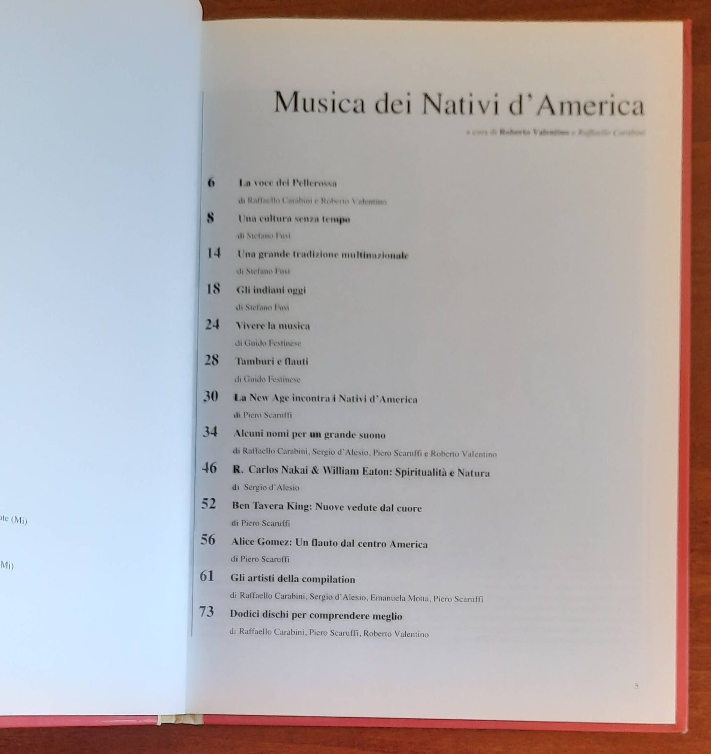 Monografie. Musica dei nativi d’America