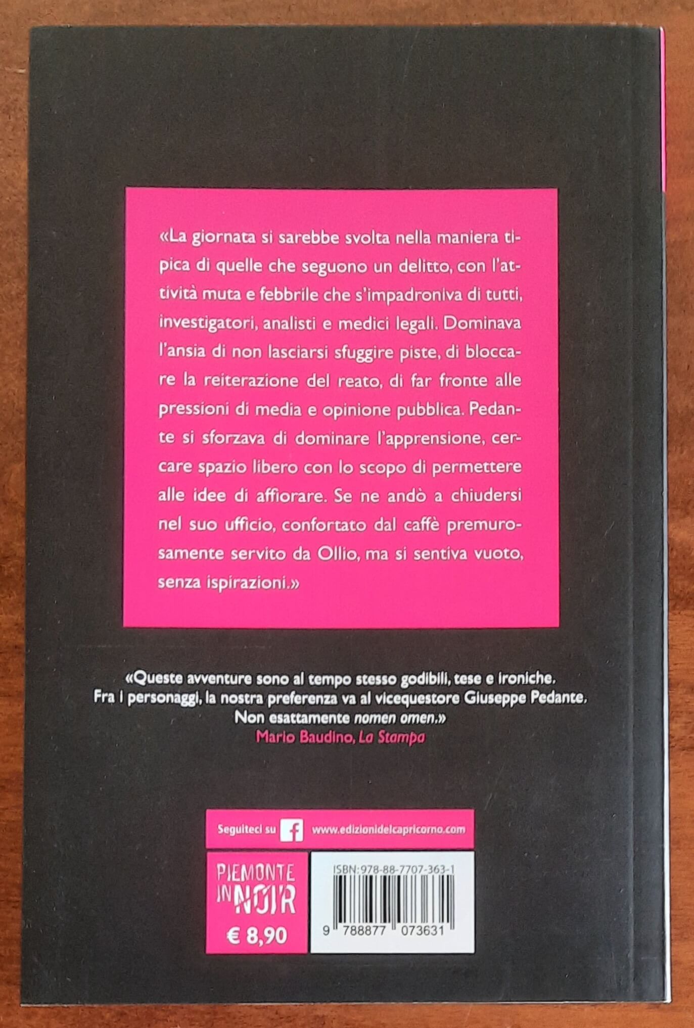 Morte a Torino. Uno sbirro napoletano sotto la Mole - Edizioni Del Capricorno