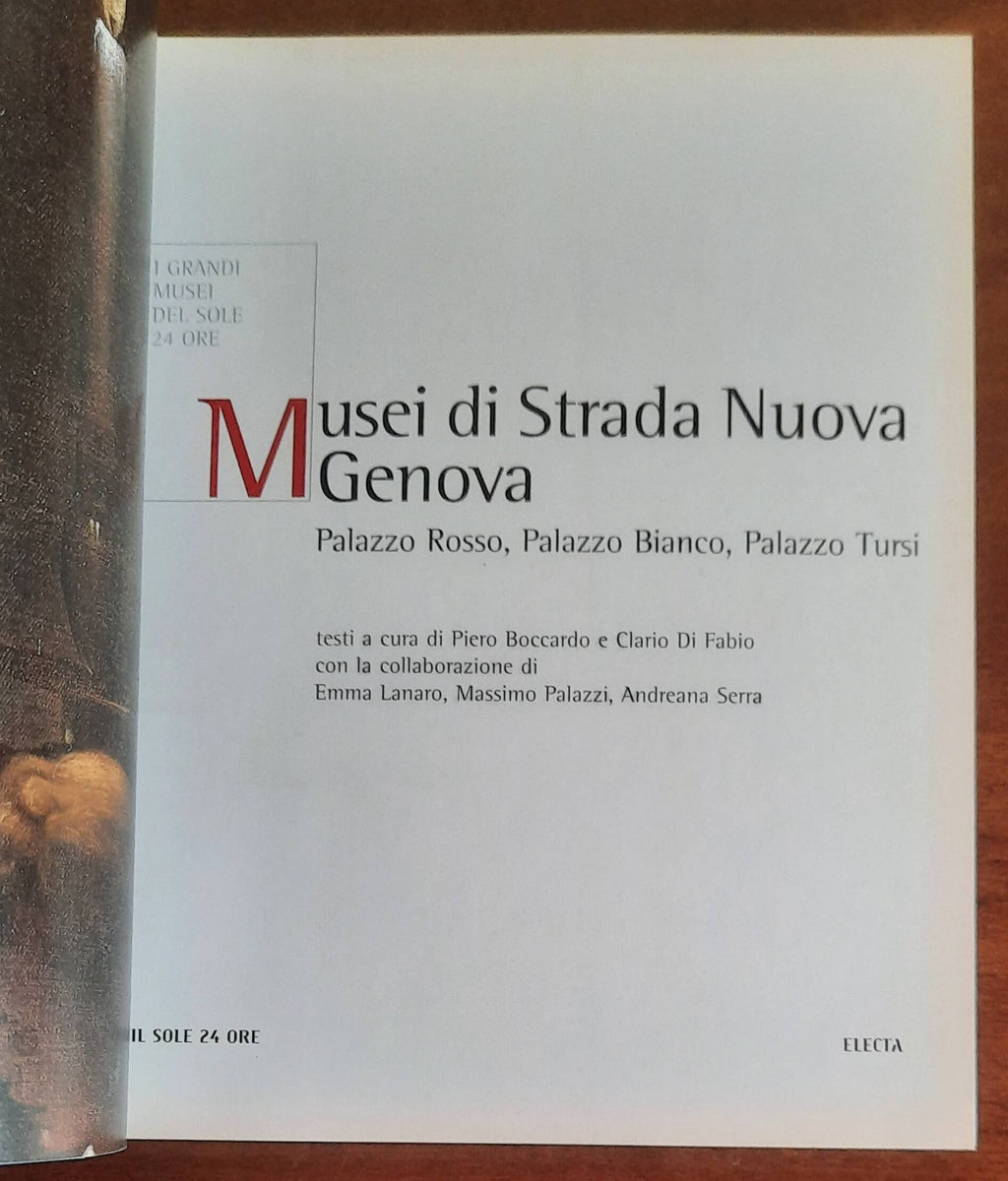 Musei di Strada Nuova. Genova - Il Sole 24 Ore - Electa