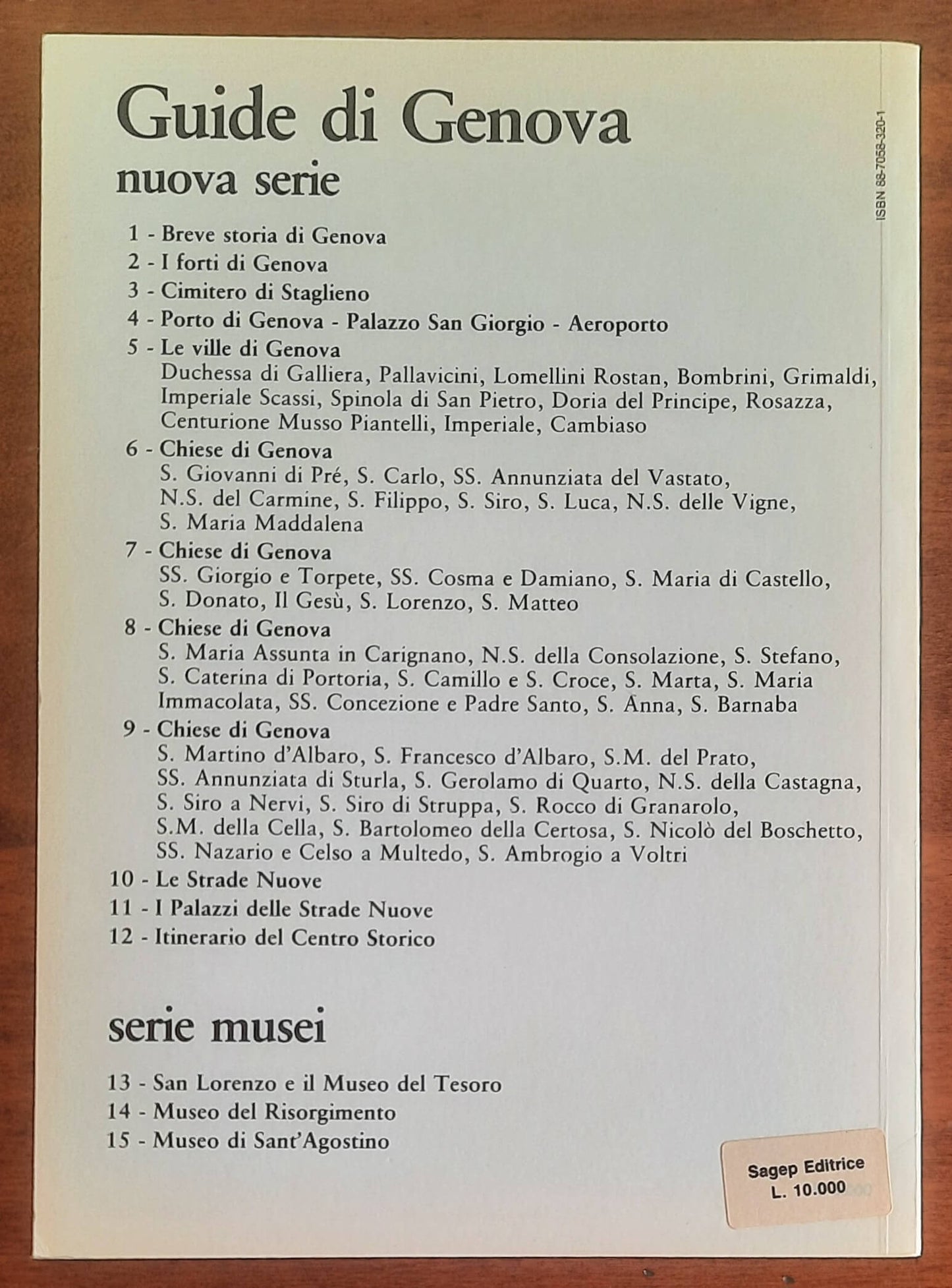 Museo di Sant’Agostino - Sagep Editrice