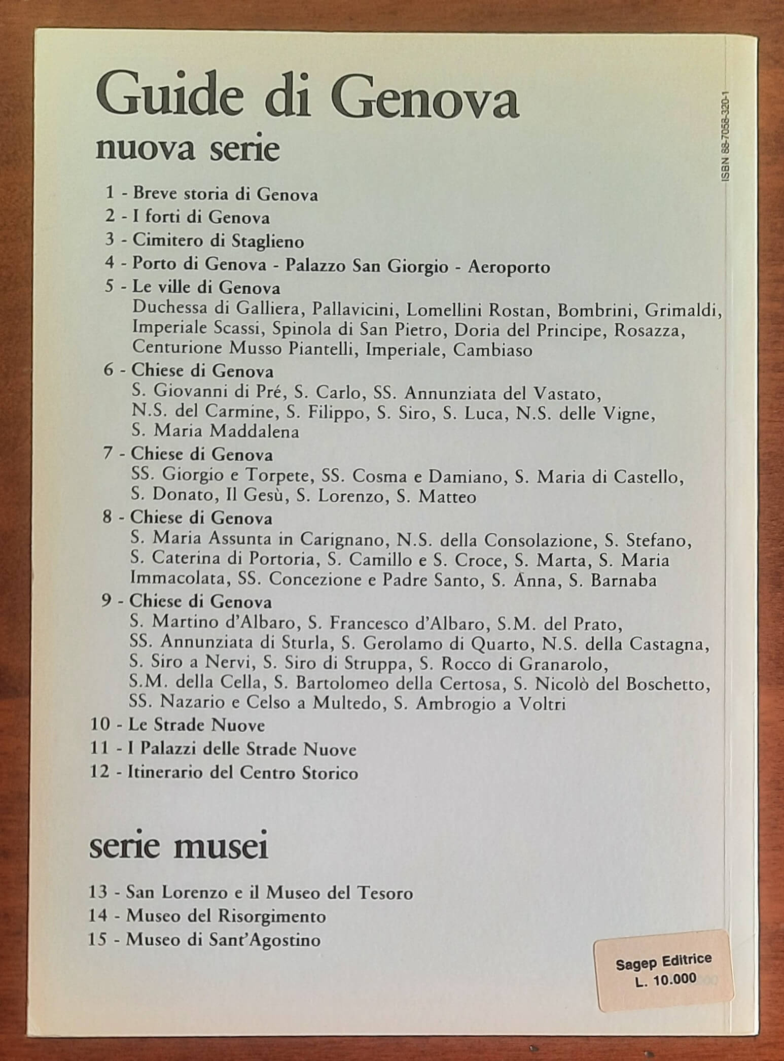 Museo di Sant’Agostino - Sagep Editrice