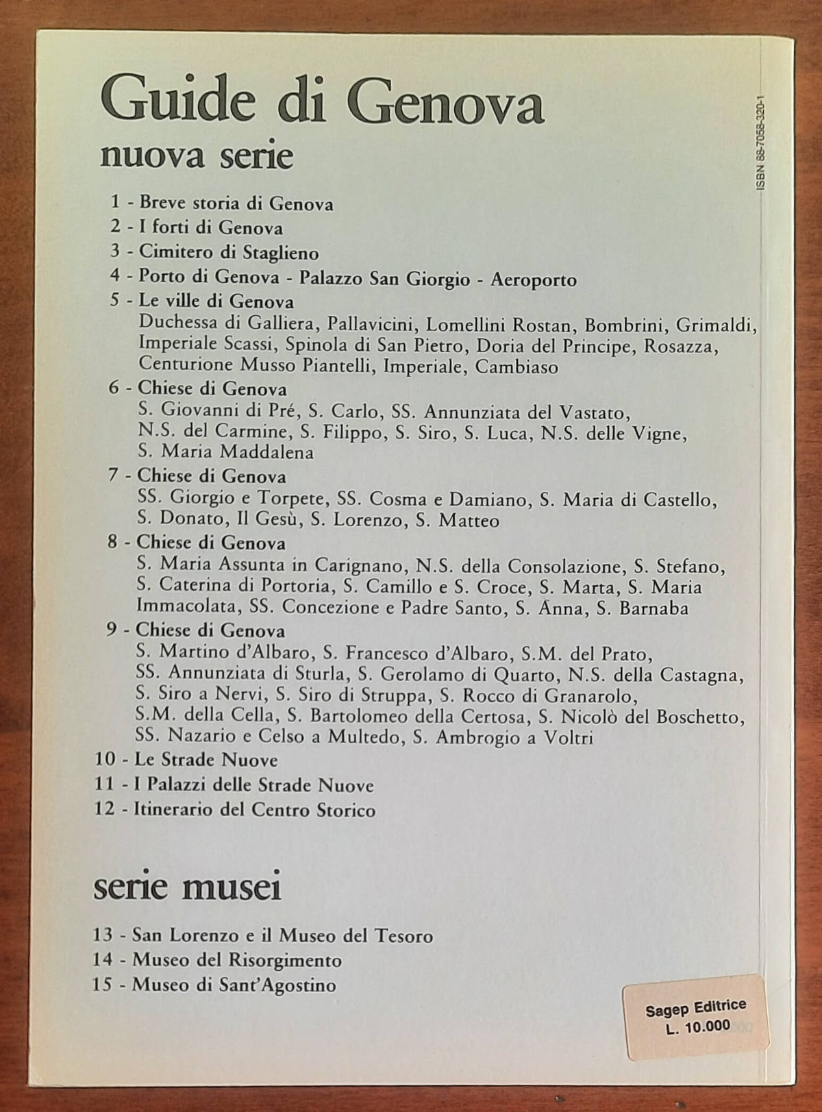 Museo di Sant’Agostino - Sagep Editrice