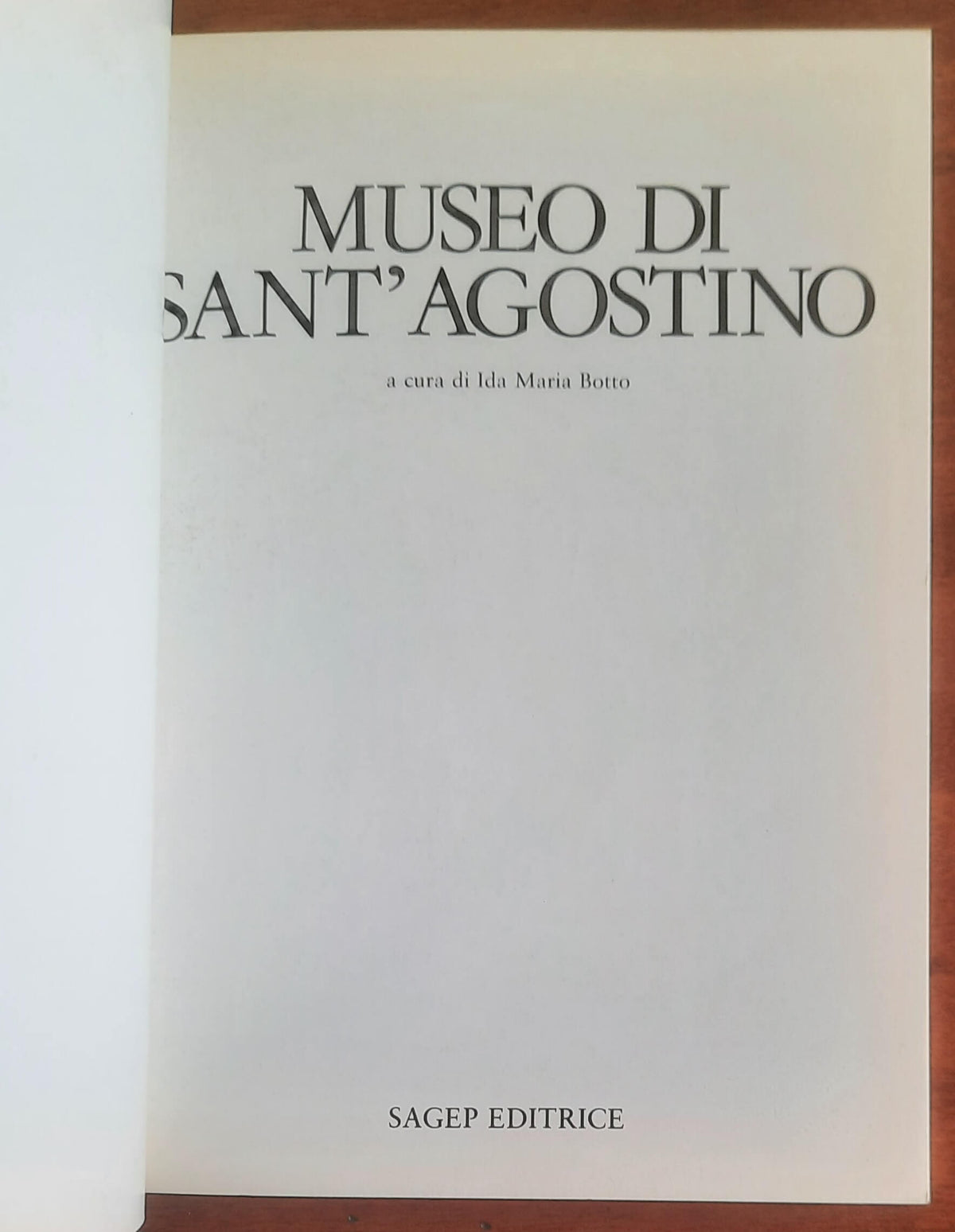 Museo di Sant’Agostino - Sagep Editrice