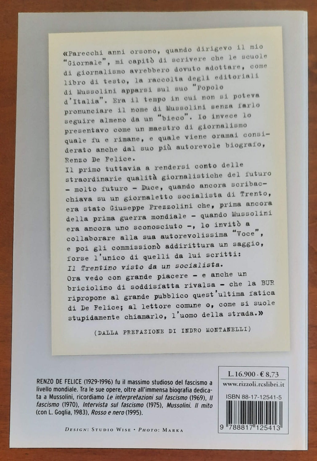 Mussolini giornalista - Rizzoli - 2001 - Libreria Biellese