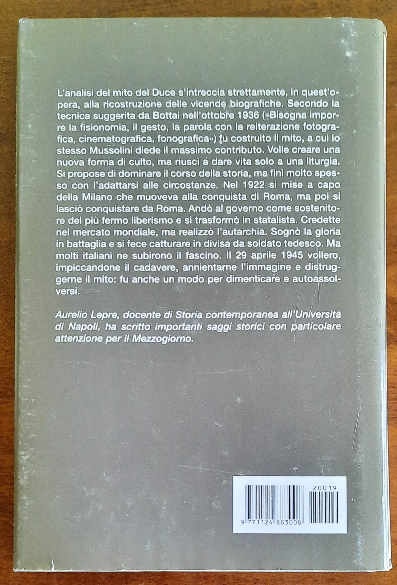 Mussolini l’italiano. Il Duce nel mito e nella realtà - Biblioteca Storica