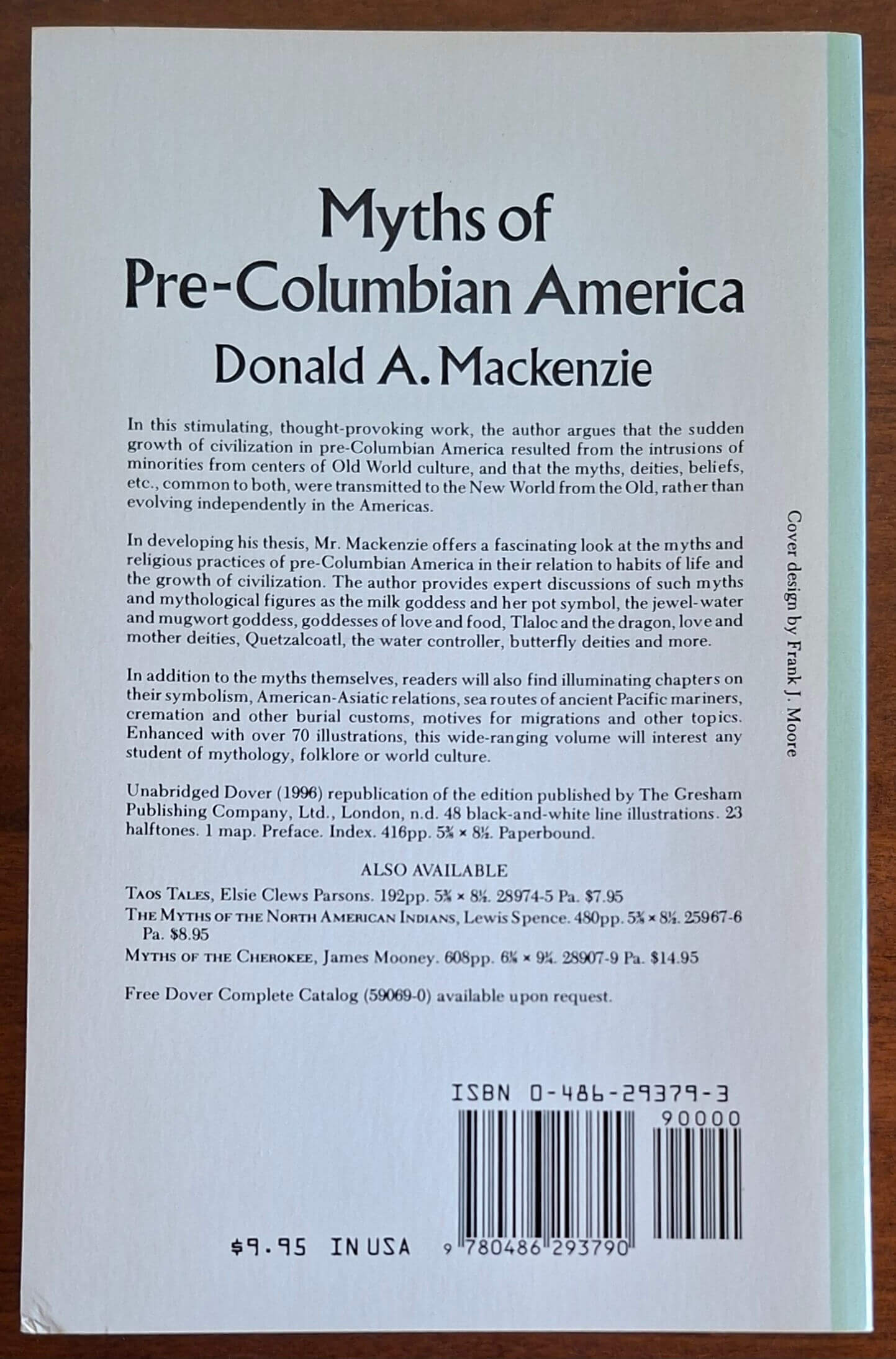 Myths of Pre-Columbian America - Donald A. Mackenzie - Dover Publications