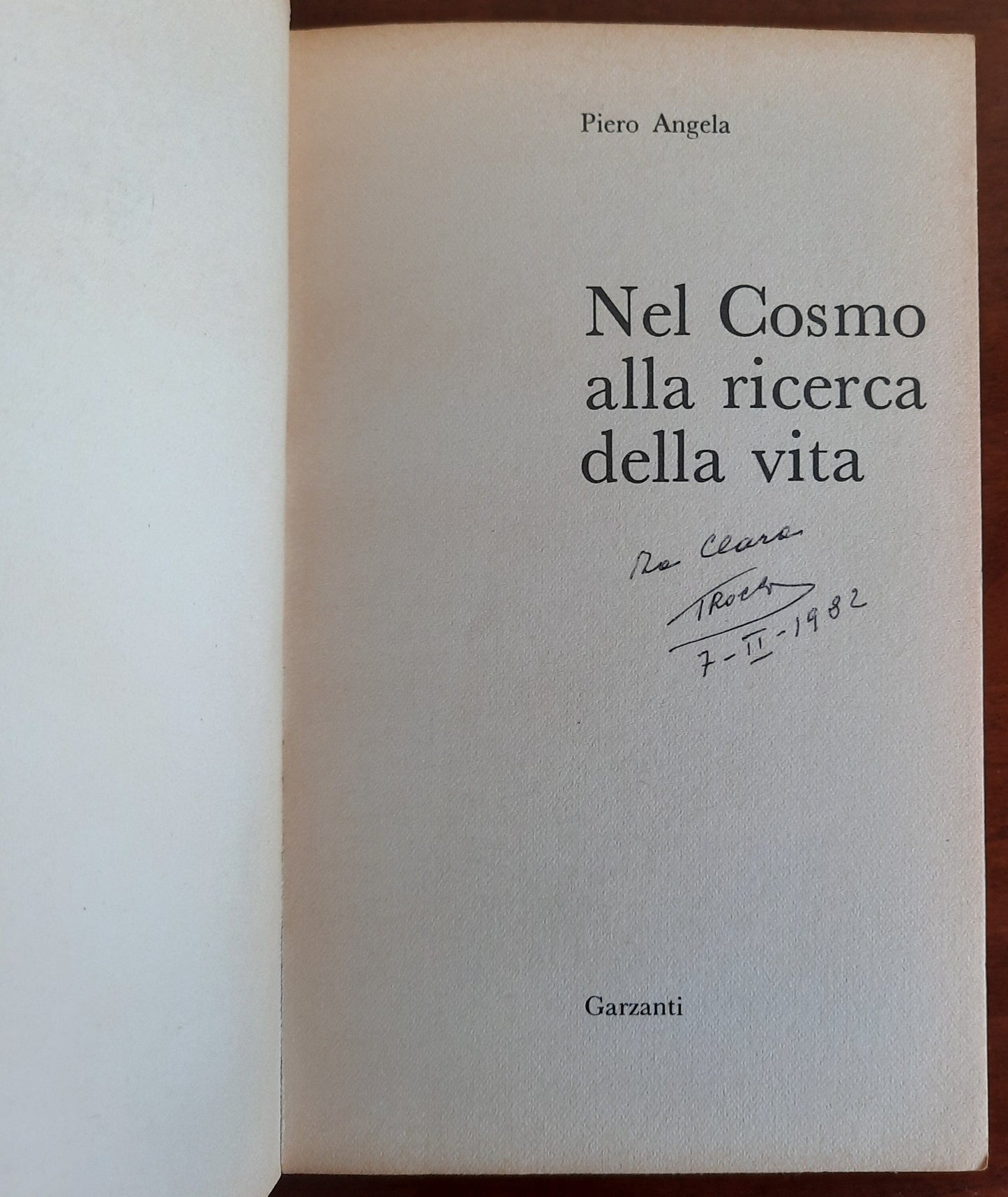 Nel cosmo alla ricerca della vita - di Piero Angela