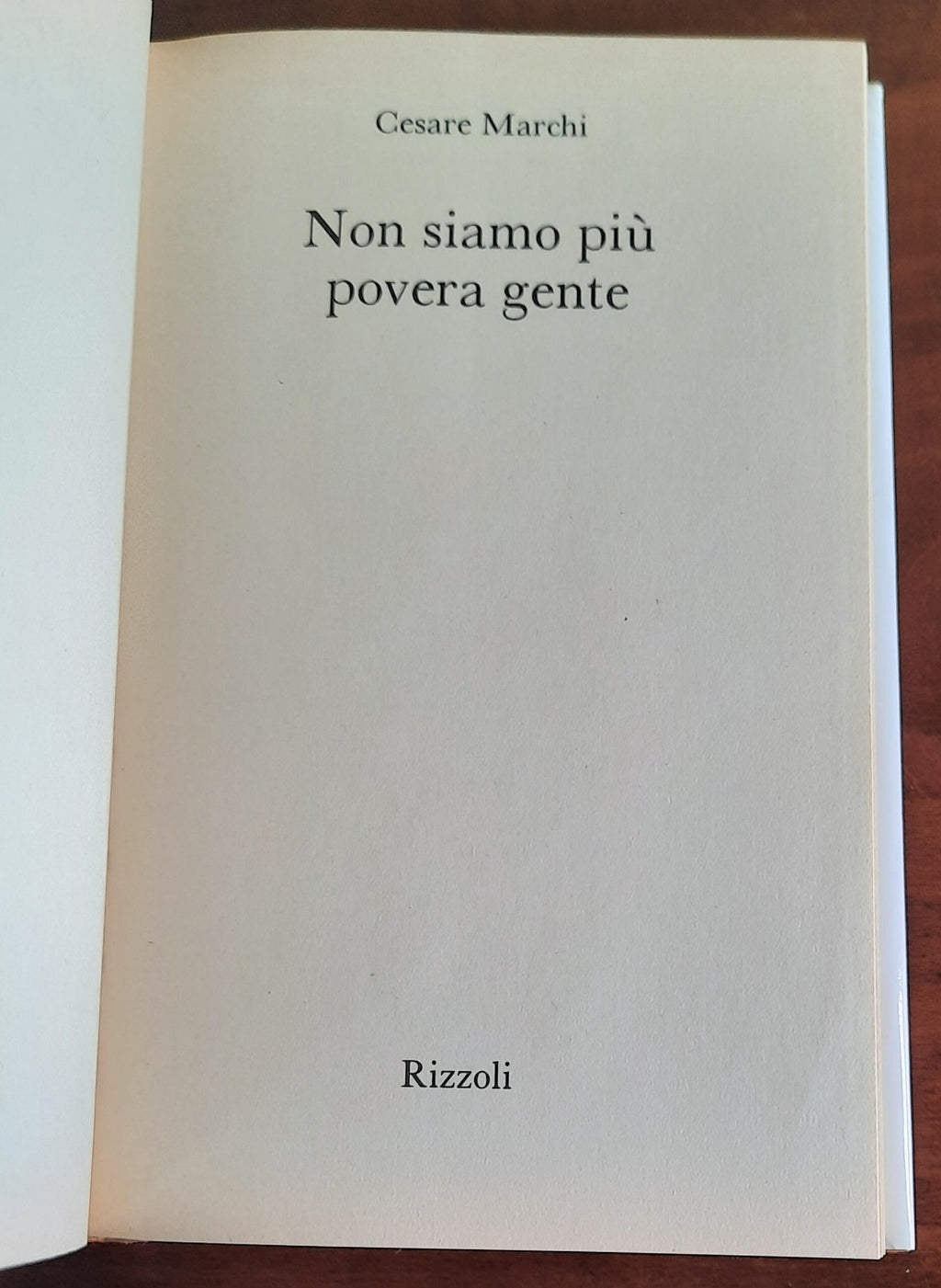 Non siamo più povera gente. I malesseri del benessere