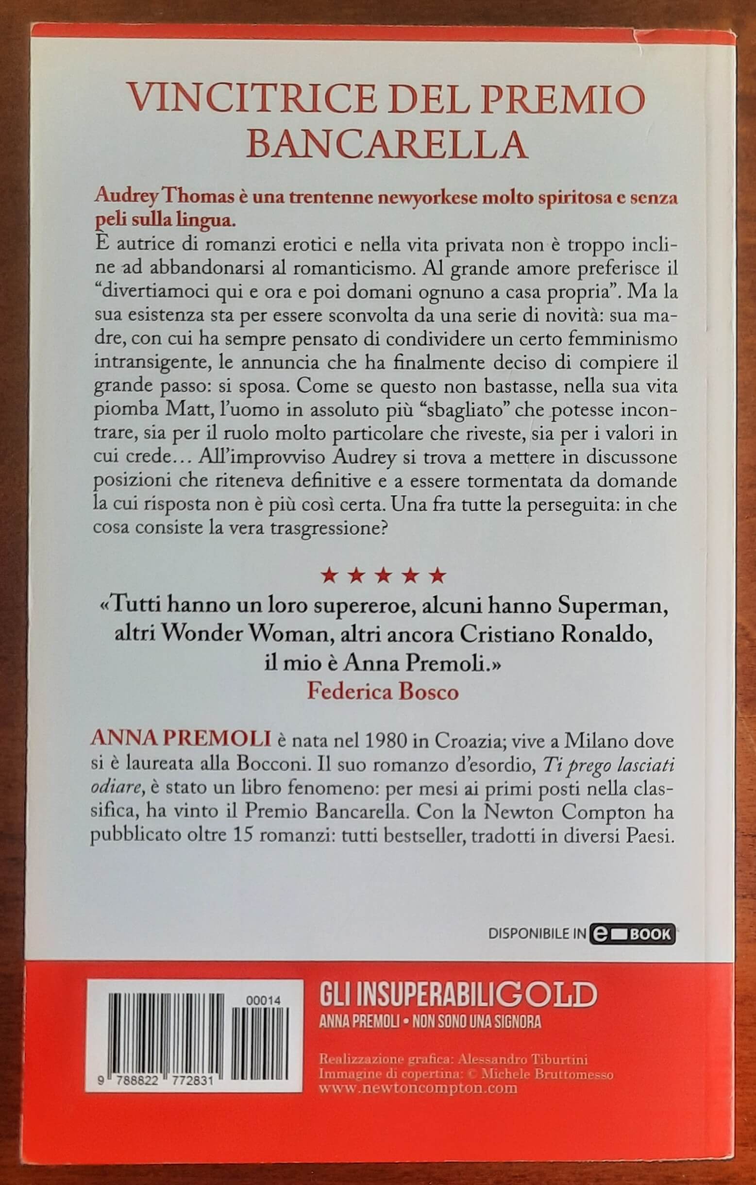 Non sono una signora - di Anna Premoli - Newton Compton