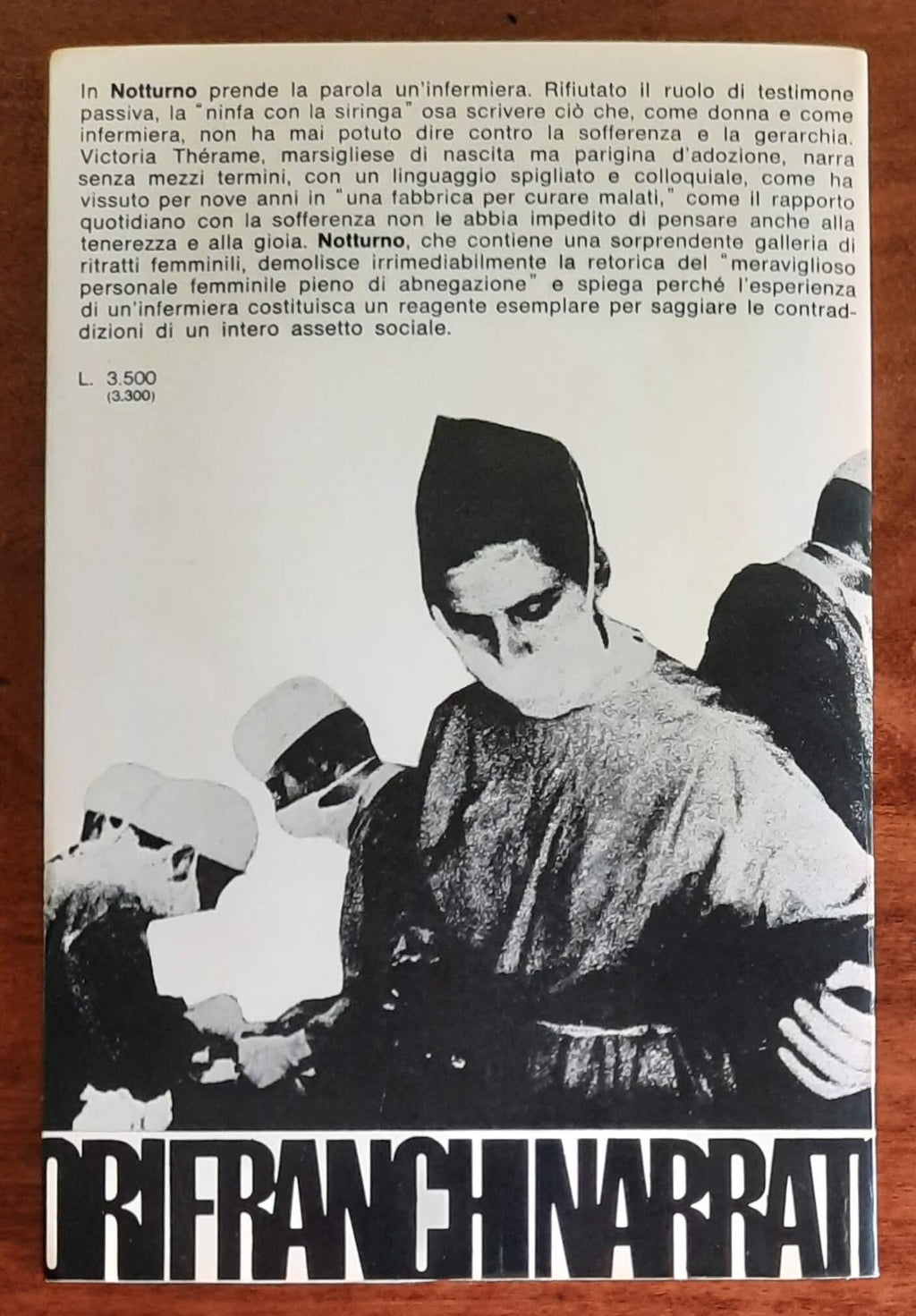 Notturno. Racconto di un’infermiera - Feltrinelli - 1975