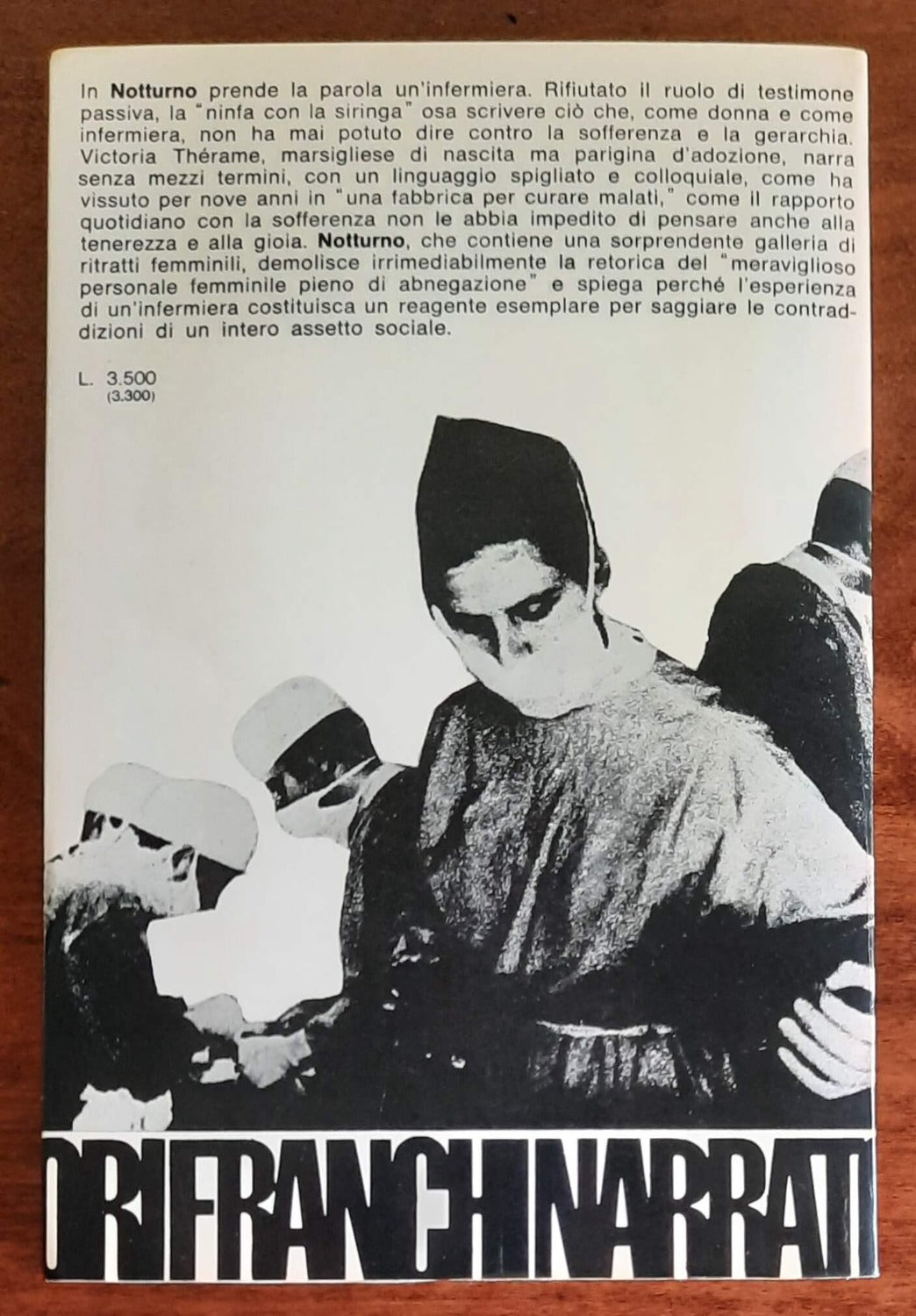 Notturno. Racconto di un’infermiera - Feltrinelli - 1975