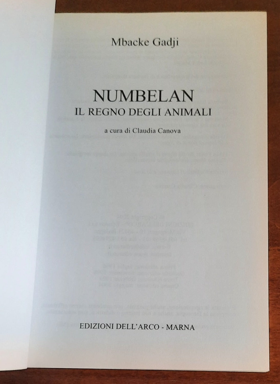 Numbelan. Il regno degli animali