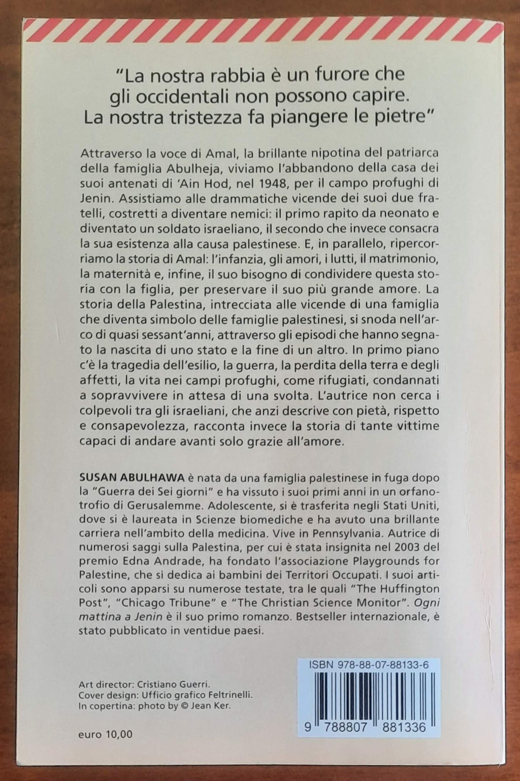 Ogni mattina a Jenin - di Susan Abulhawa - Feltrinelli