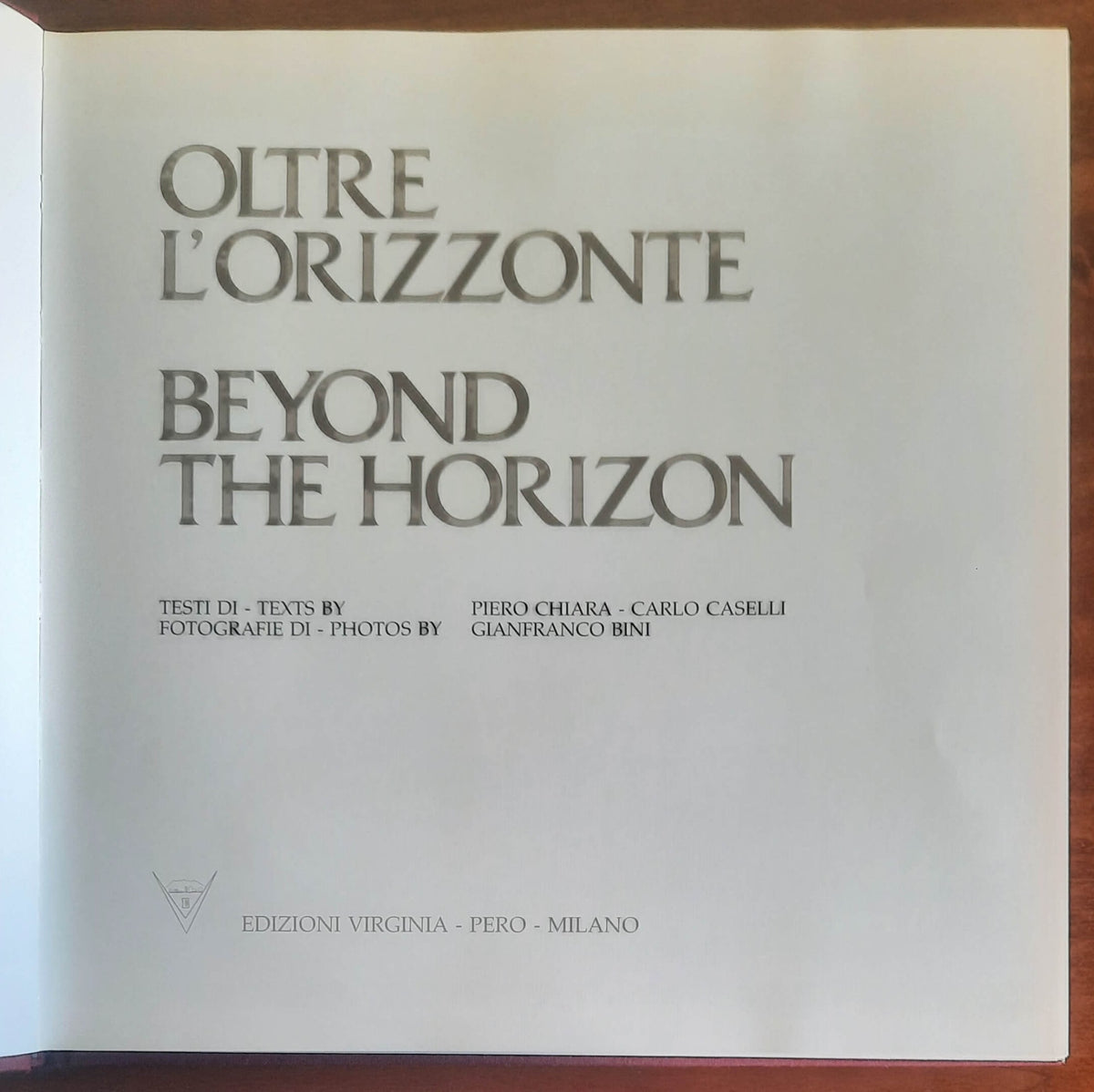 Oltre l’orizzonte - Edizioni Virginia - Pero