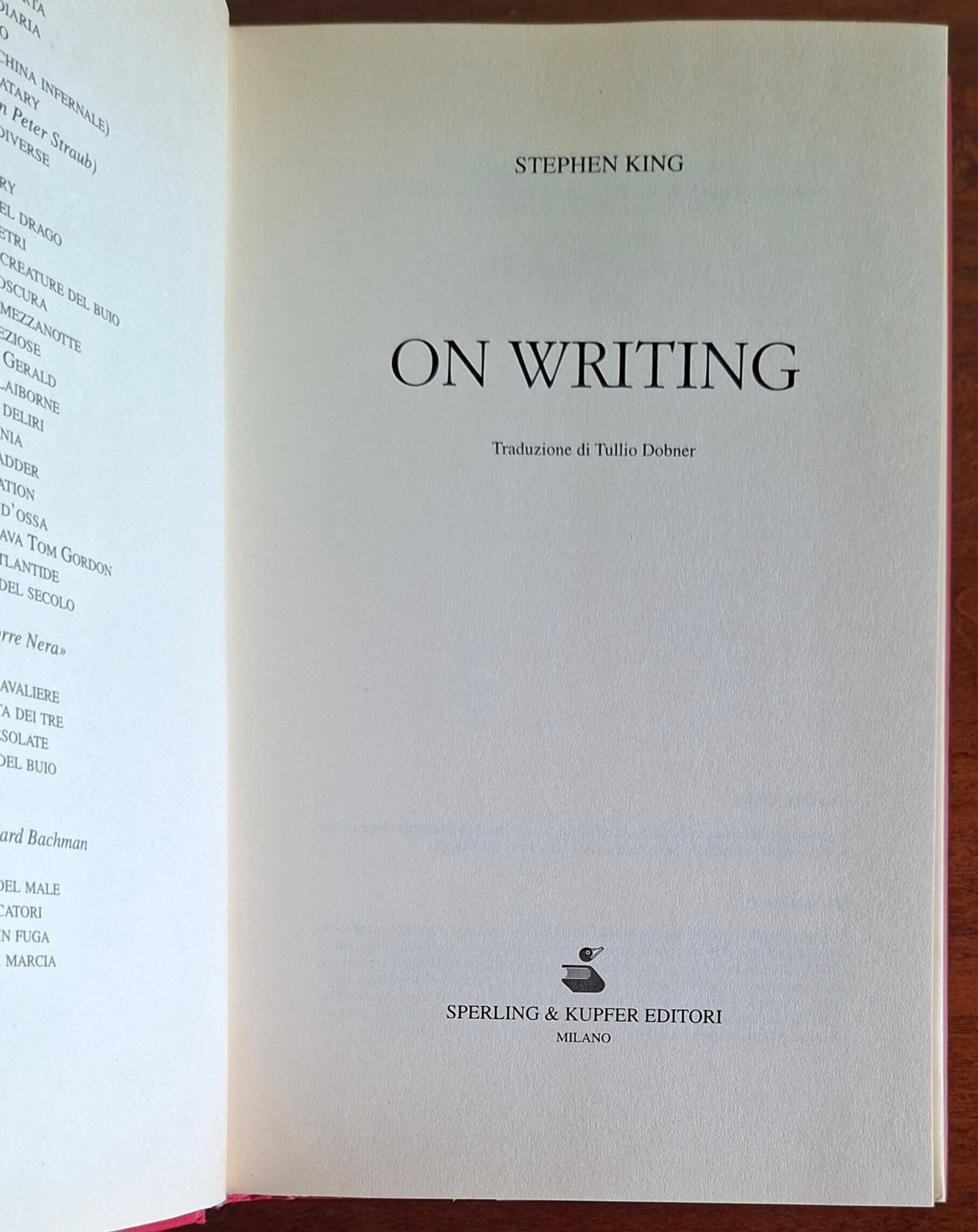 On writing. Autobiografia di un mestiere - Stephen King