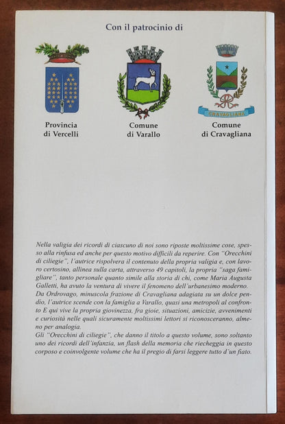 Orecchini di ciliegie - di Maria Augusta Galletti