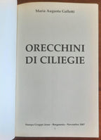 Orecchini di ciliegie - di Maria Augusta Galletti