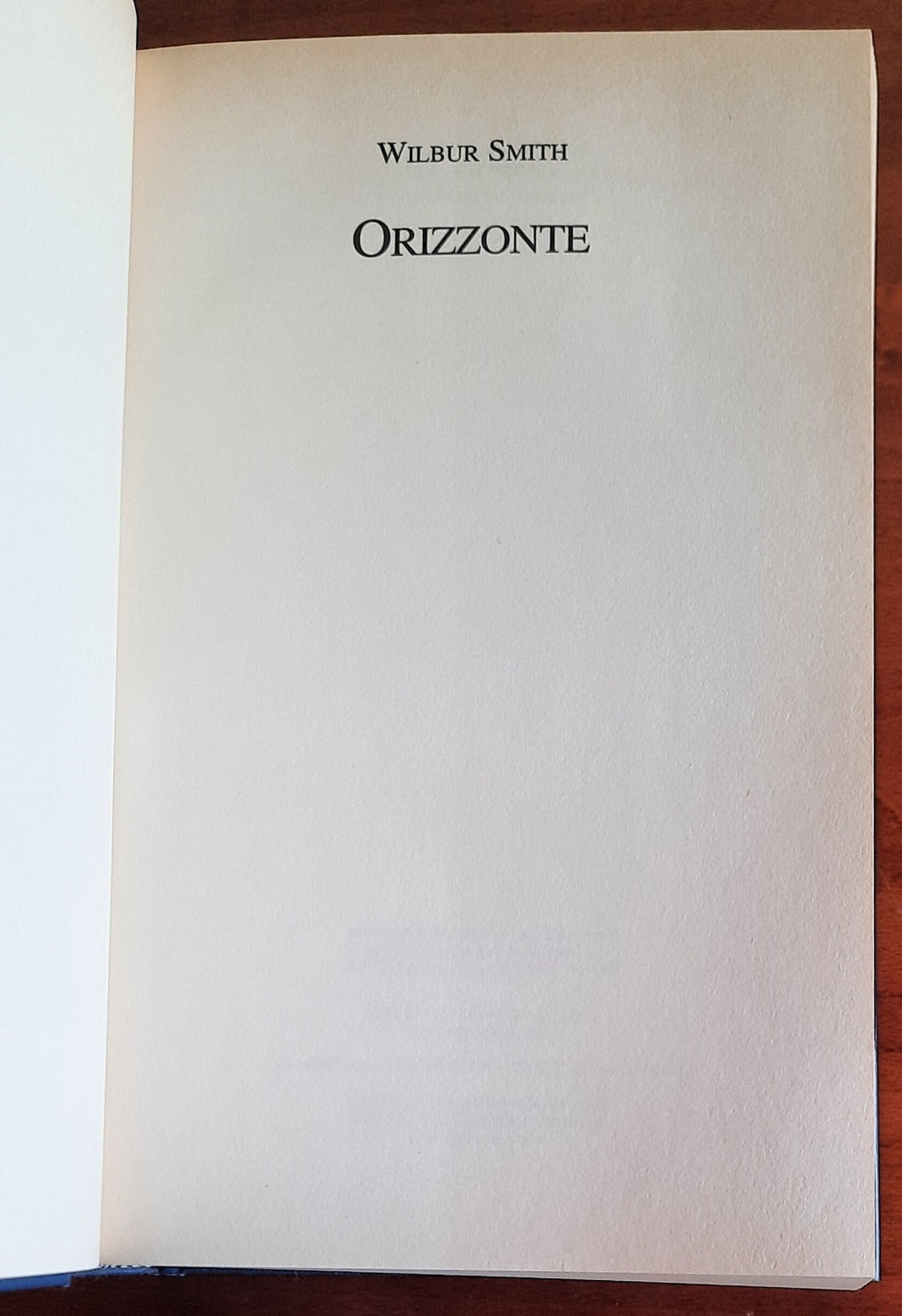 Orizzonte - di Wilbur Smith - Libreria Biellese