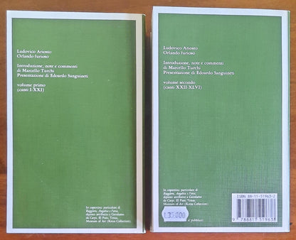 Orlano furioso - in 2 vol. - Ludovico Ariosto - Garzanti