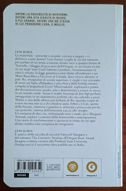 Orologi rossi - di Leni Zumas - Bompiani