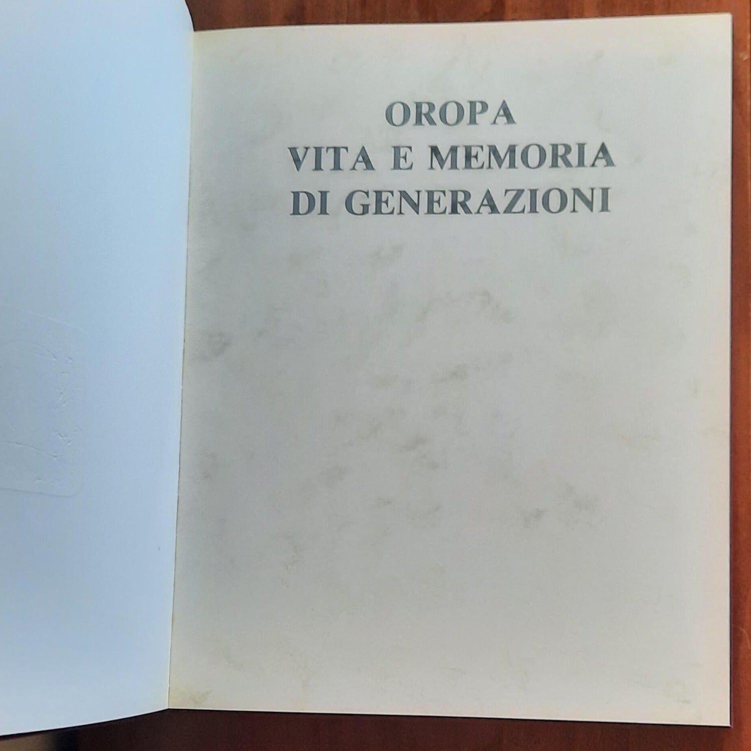 Oropa vita e memorie di generazioni