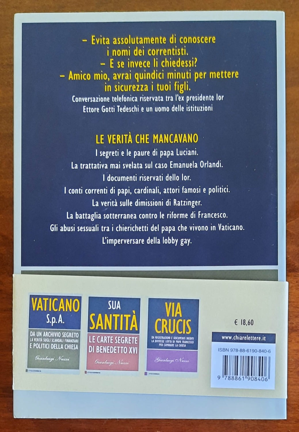 Peccato originale. Conti segreti, verità nascoste, ricatti: il blocco di potere che ostacola la rivoluzione di Francesco