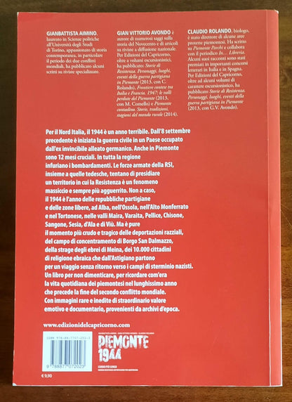 Piemonte 1944. L’anno più lungo. Guerra, resistenza, deportazione, vita quotidiana