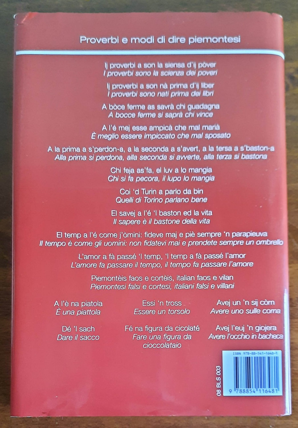 Proverbi e modi di dire piemontesi.