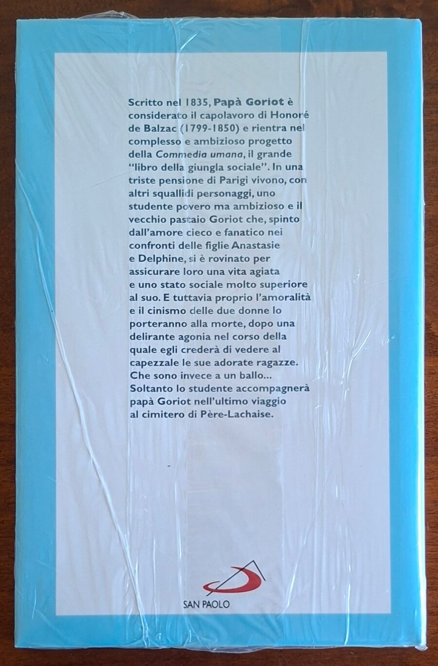 Papa Goriot - di Honore De Balzac - Ediz. San Paolo